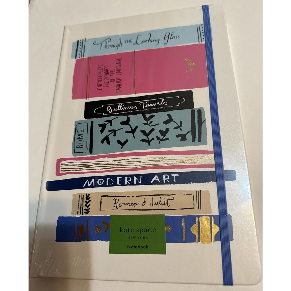 Kate Spade Take Note XLarge Notebook Stack of Classic 168 Lined Pages Sealed New